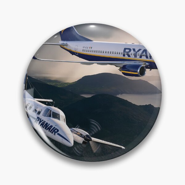 Item preview, Ryanair Wings Over The Atlantic Aviation Illustration designed and sold by Skyframe Aviation.