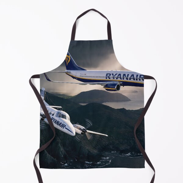 Aperçu de l'œuvre Illustration aéronautique de Ryanair Wings Over The Atlantic créée et vendue par Skyframe Aviation.