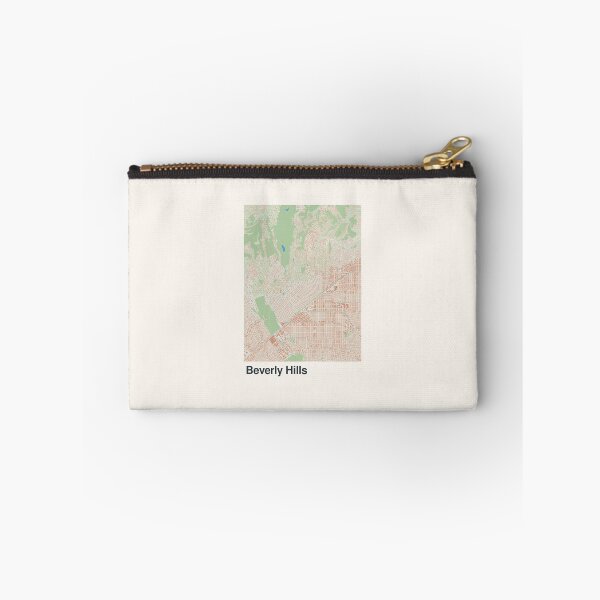 Item preview, Beverly Hills Minimalistic Map Art designed and sold by MapsNerd.