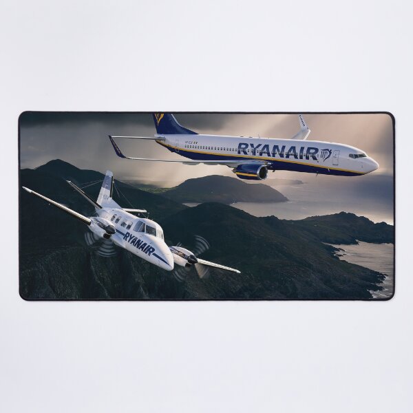 Item preview, Ryanair Wings Over The Atlantic Aviation Illustration designed and sold by Skyframe Aviation.