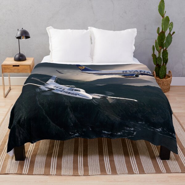 Item preview, Ryanair Wings Over The Atlantic Aviation Illustration designed and sold by Skyframe Aviation.