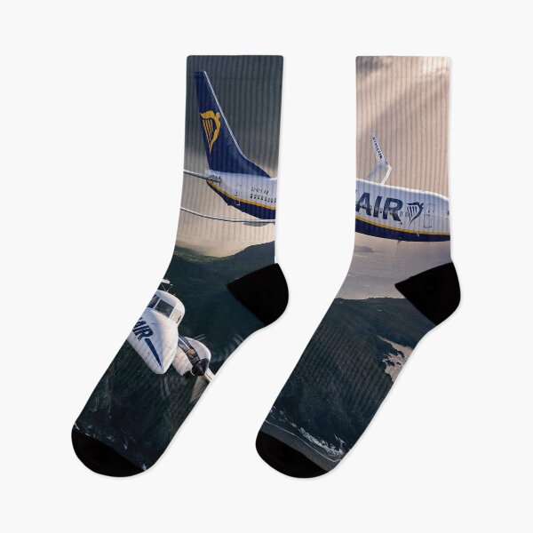 Item preview, Ryanair Wings Over The Atlantic Aviation Illustration designed and sold by Skyframe Aviation.