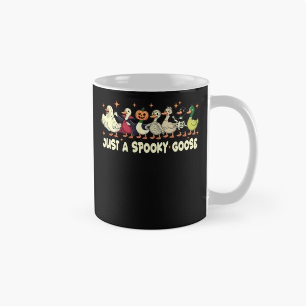 Item preview, Just A Spooky Goose Cute Halloween Ducks Costume Party Retro Spooky Season designed and sold by elongatedjazz.