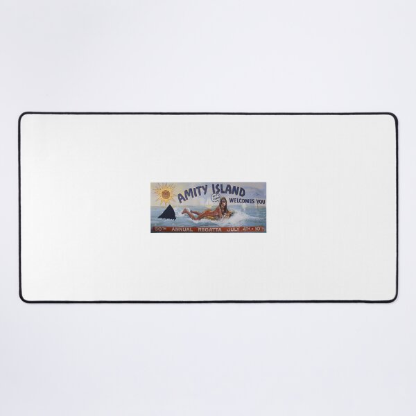 Item preview, Welcome to Amity Island Vintage Style Nautical and Beach Design designed and sold by sobia sajjad.