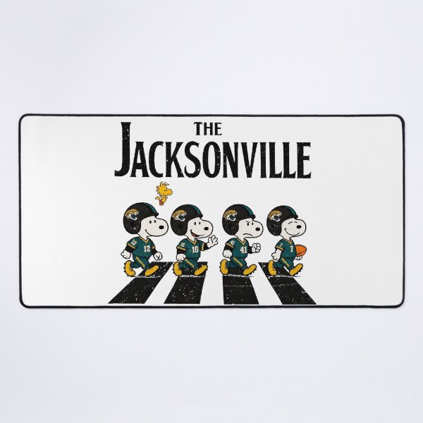 Item preview, Jacksonville Jaguars Snoopy Abbey Road  designed and sold by Gointhehosesh.