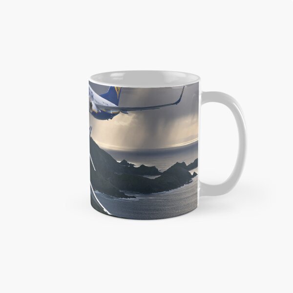 Item preview, Ryanair Storm Coast Aviation Illustration designed and sold by Skyframe Aviation.