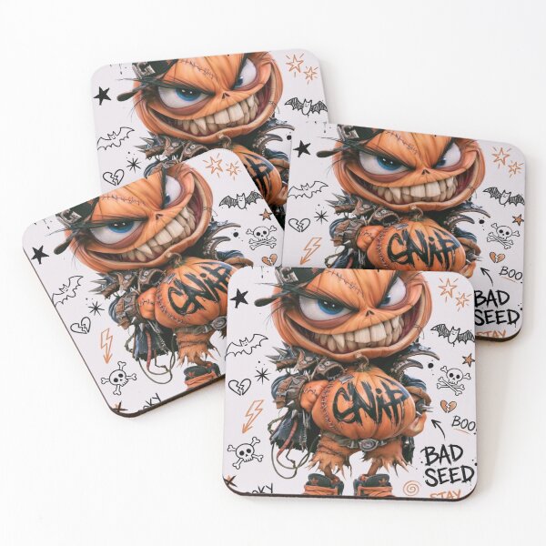 Item preview, PUMP‑GN4R W1LD‑BL4ST: The Bad‑Seed Punk Running Full Spooky‑Lore Voltage designed and sold by Print Fiction.