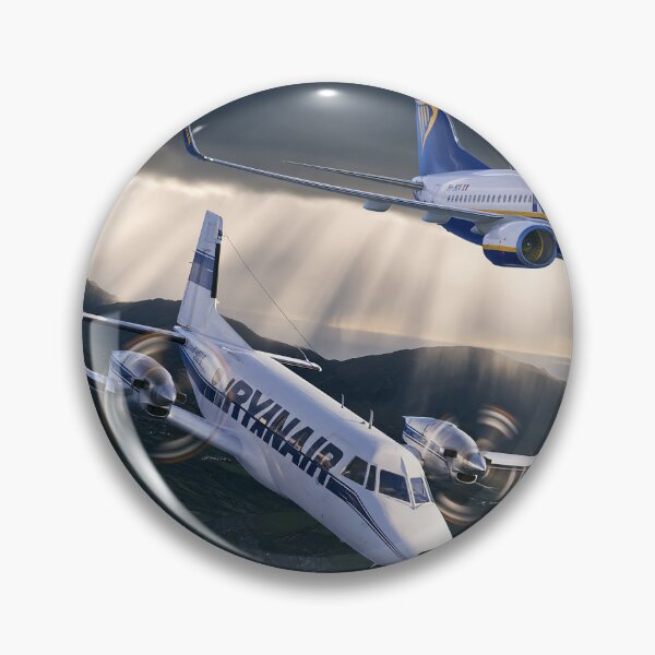 Item preview, Ryanair Heritage And Modern Flight Illustration designed and sold by Skyframe Aviation.