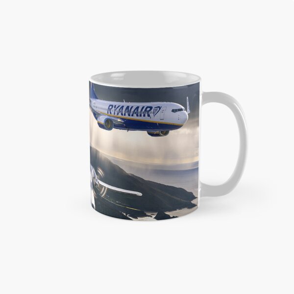 Item preview, Ryanair Heritage And Modern Flight Illustration designed and sold by Skyframe Aviation.