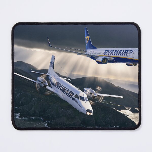 Item preview, Ryanair Heritage And Modern Flight Illustration designed and sold by Skyframe Aviation.