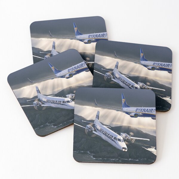 Item preview, Ryanair Heritage And Modern Flight Illustration designed and sold by Skyframe Aviation.