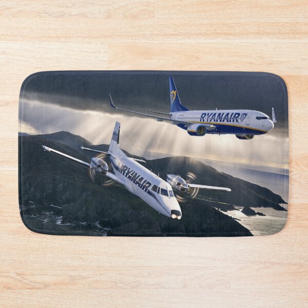 Item preview, Ryanair Heritage And Modern Flight Illustration designed and sold by Skyframe Aviation.