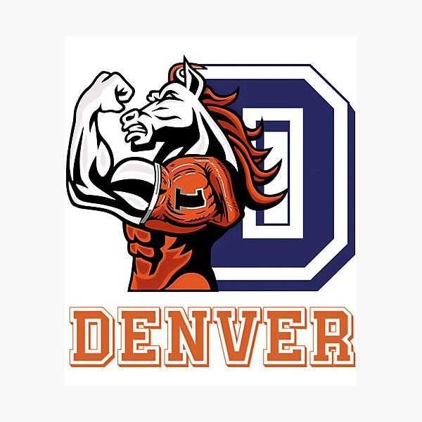 Item preview, Denver Football Team Colorado designed and sold by carlocurley.