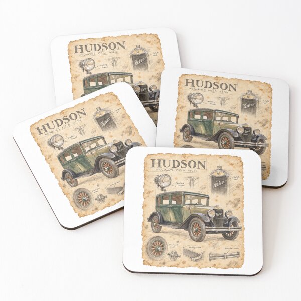 Item preview, Vintage Hudson – Mechanic’s Sketchbook Artwork designed and sold by Russell Thorne.