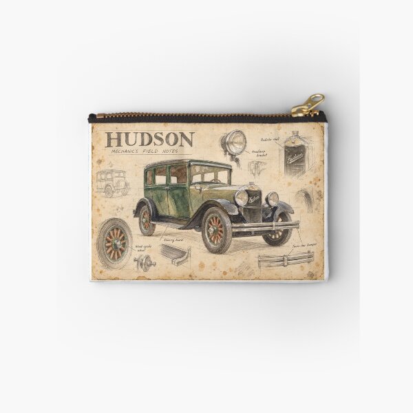 Item preview, Vintage Hudson – Mechanic’s Sketchbook Artwork designed and sold by Russell Thorne.