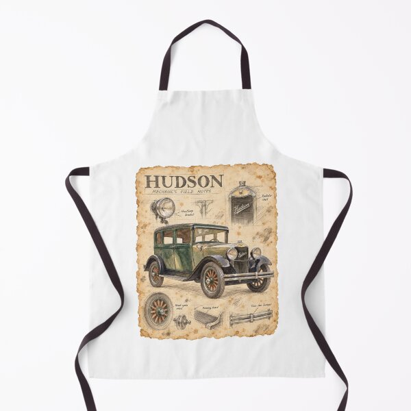 Item preview, Vintage Hudson – Mechanic’s Sketchbook Artwork designed and sold by Russell Thorne.