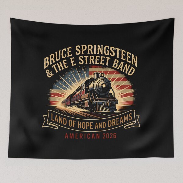 Item preview, Bruce Springsteen Land of Hope Dreams American Tour 2026  designed and sold by anozieqaqaac.