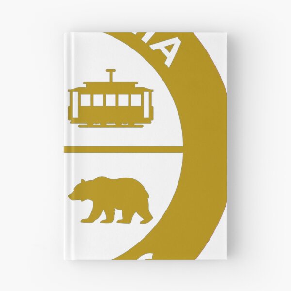 Item preview, República de California - Emblema de línea gruesa - Interior blanco - San Francisco designed and sold by CozyandBright91.