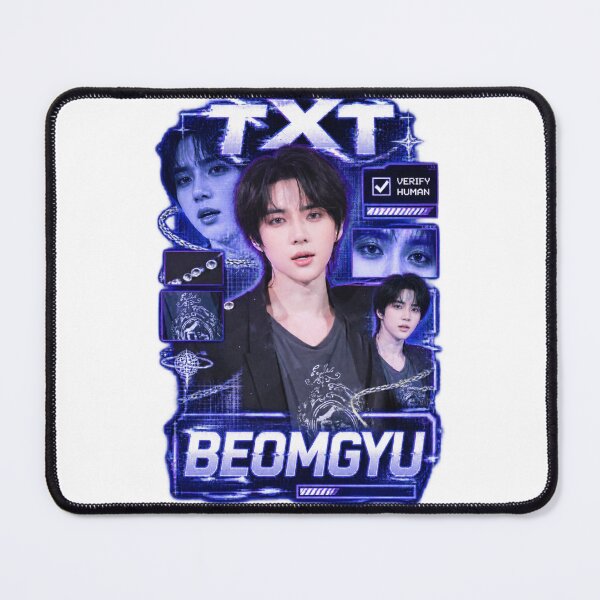 Item preview, Electric Blue Cyber Visual TXT Beomgyu Iconic Stage designed and sold by Valeree Store.