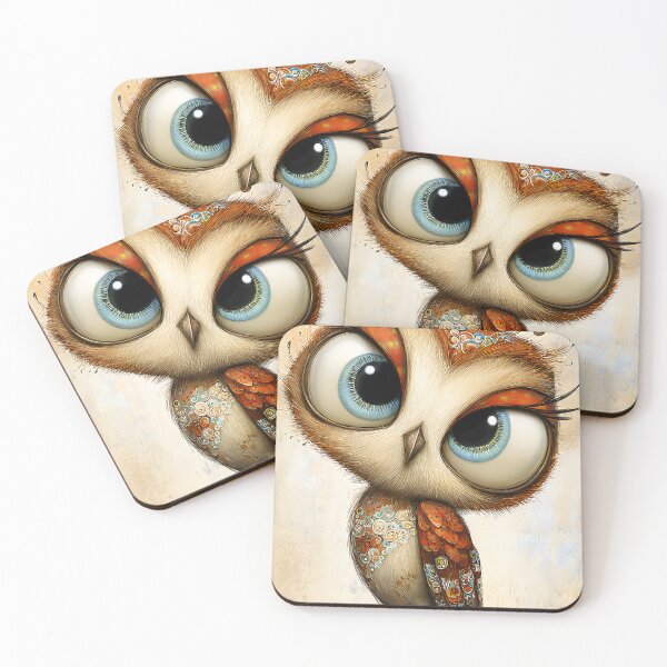 Item preview, Whimsical Owl with Intricate Patterns and Colors designed and sold by Artessie.