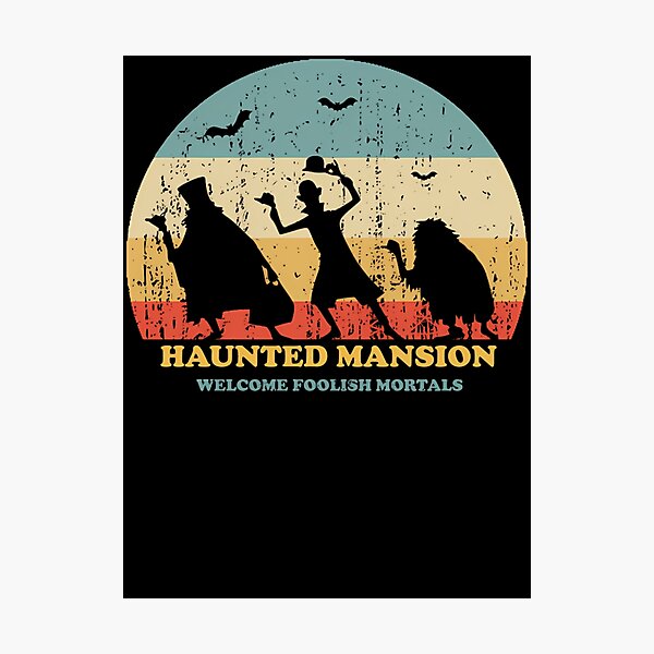 Item preview, Haunted Mansion Vintage Retro Sunset  designed and sold by baralbove.