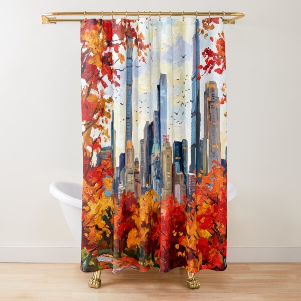Item preview, Central Park Fall Colors designed and sold by RedPeaStudio.