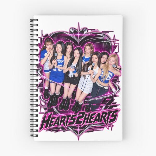 Item preview, Fresh Blue White Performance Style Hearts2Hearts Concept designed and sold by Valereekmerch.