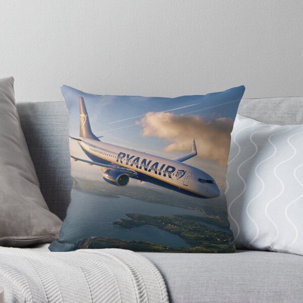 Item preview, Ryanair Coastal Skies Aviation Illustration designed and sold by Skyframe Aviation.