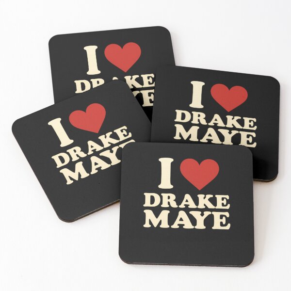 Item preview, I Love Drake Maye T-Shirt  Bold Heart Graphic  Funny Minimalist Love Tee designed and sold by ParadiM-eadors-.