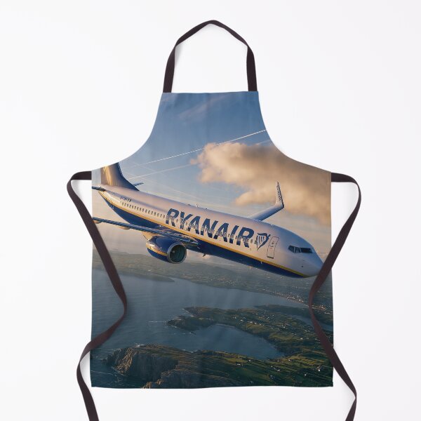 Item preview, Ryanair Coastal Skies Aviation Illustration designed and sold by Skyframe Aviation.