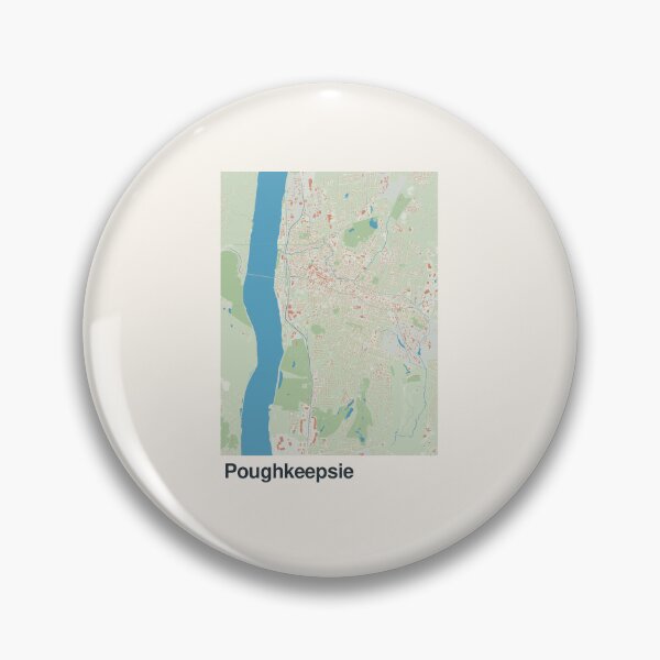 Item preview, Poughkeepsie Minimalistic Map Art designed and sold by MapsNerd.