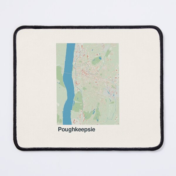 Item preview, Poughkeepsie Minimalistic Map Art designed and sold by MapsNerd.