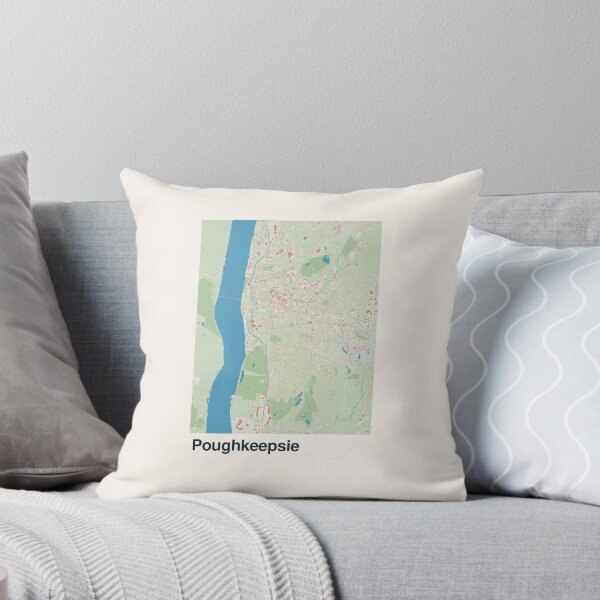 Item preview, Poughkeepsie Minimalistic Map Art designed and sold by MapsNerd.