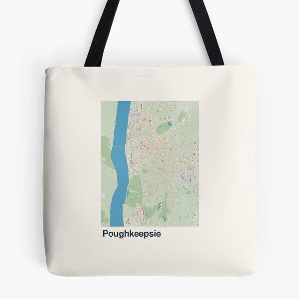 Item preview, Poughkeepsie Minimalistic Map Art designed and sold by MapsNerd.
