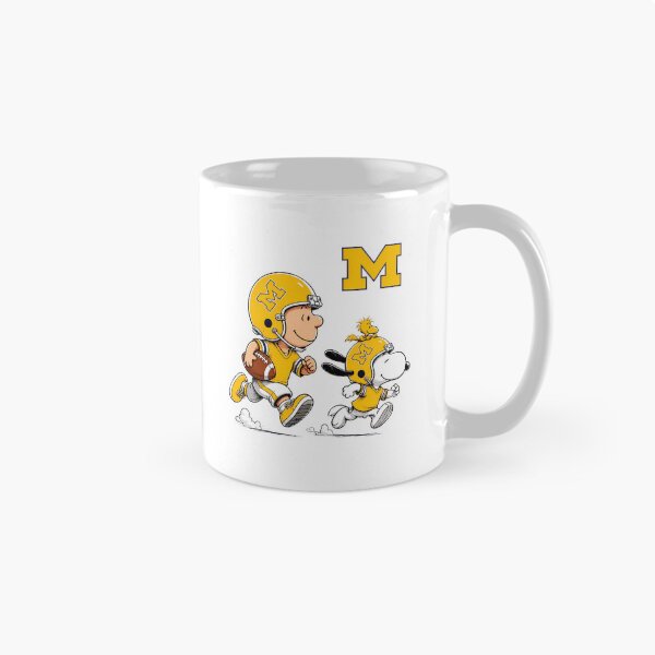 Item preview, Charlie Brown Snoopy Michigan Wolverines Football designed and sold by Gointhehosesh.