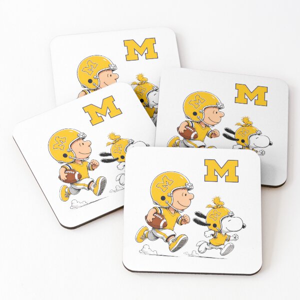Item preview, Charlie Brown Snoopy Michigan Wolverines Football designed and sold by Gointhehosesh.