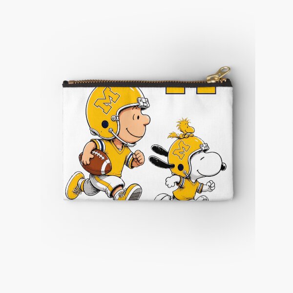 Item preview, Charlie Brown Snoopy Michigan Wolverines Football designed and sold by Gointhehosesh.