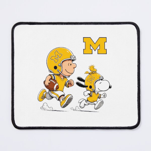Item preview, Charlie Brown Snoopy Michigan Wolverines Football designed and sold by Gointhehosesh.