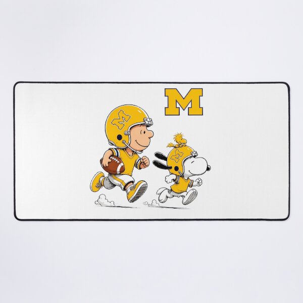 Item preview, Charlie Brown Snoopy Michigan Wolverines Football designed and sold by Gointhehosesh.