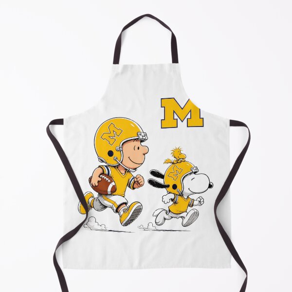 Item preview, Charlie Brown Snoopy Michigan Wolverines Football designed and sold by Gointhehosesh.