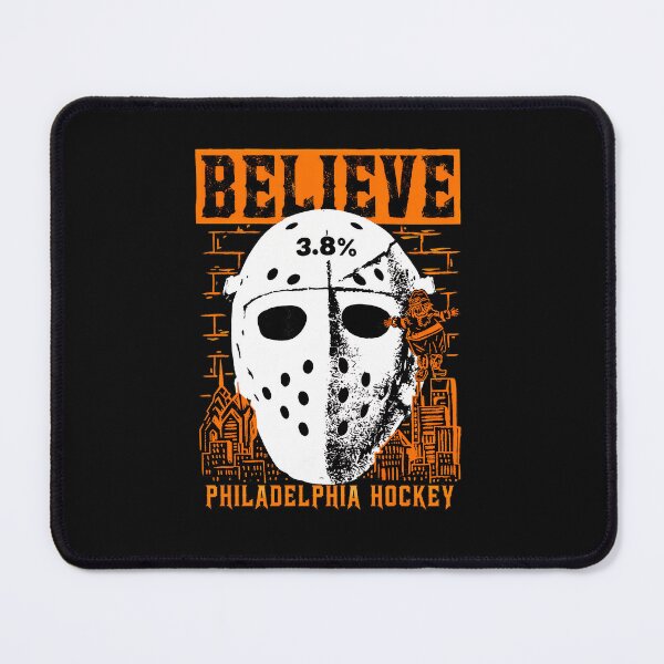 Item preview, Believe Philadelphia Hockey 3.8% Mask City Retro designed and sold by RicharVanTassel.