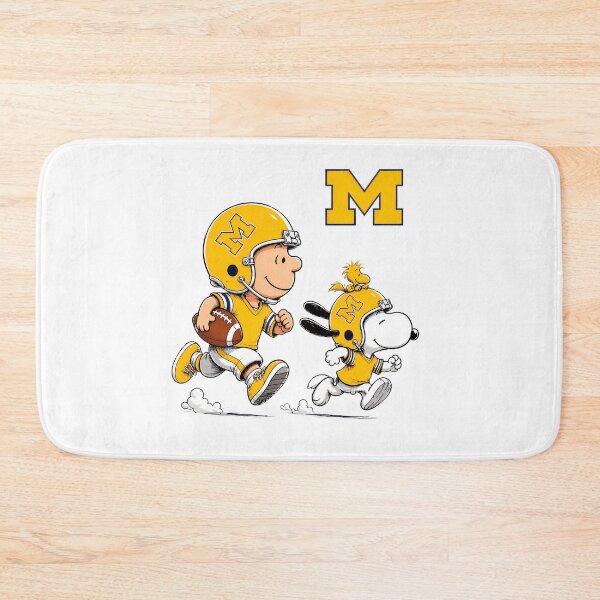 Item preview, Charlie Brown Snoopy Michigan Wolverines Football designed and sold by Gointhehosesh.