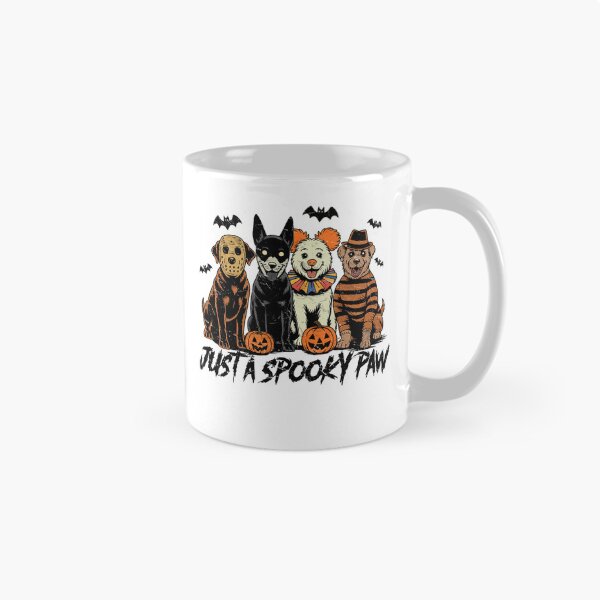 Item preview, Just A Spooky Paw Funny Halloween Dogs  designed and sold by elongatedjazz.