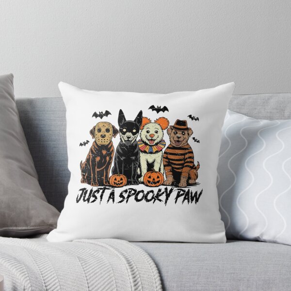 Item preview, Just A Spooky Paw Funny Halloween Dogs  designed and sold by elongatedjazz.