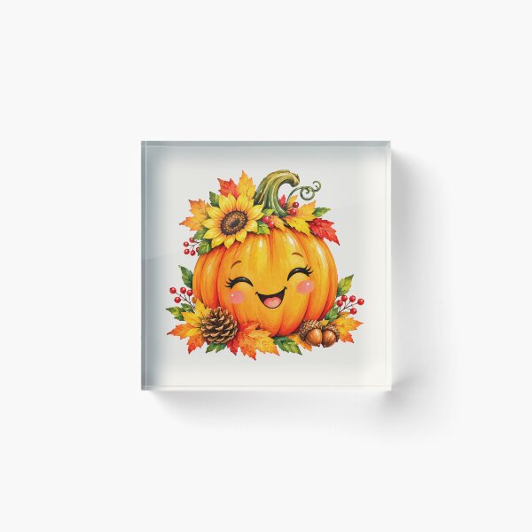 Item preview, Smiling Halloween Pumpkin  designed and sold by trendspatterns.