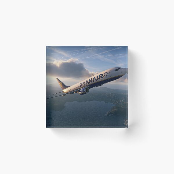 Item preview, Ryanair Wings Over The Atlantic Aviation Illustration designed and sold by Skyframe Aviation.