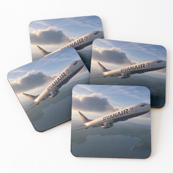 Item preview, Ryanair Wings Over The Atlantic Aviation Illustration designed and sold by Skyframe Aviation.