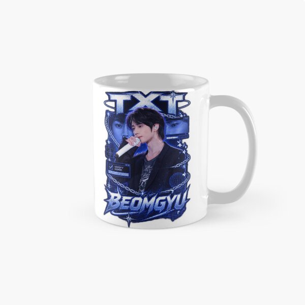 Item preview, TXT Beomgyu Rock Stage Energy Cyber Blue Graphic designed and sold by Valeree Store.