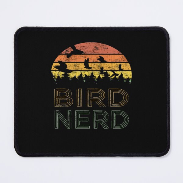 Item preview, Bird Nerd Funny Retro Vintage Bird Watching Birding designed and sold by AARABwino.