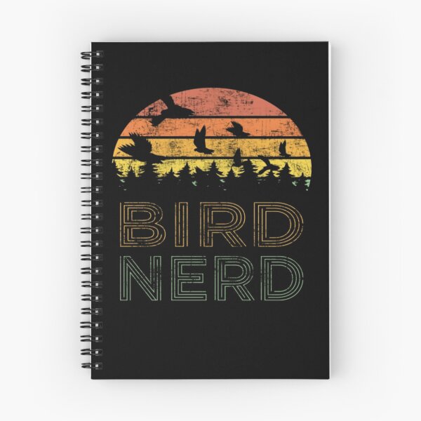 Item preview, Bird Nerd Funny Retro Vintage Bird Watching Birding designed and sold by AARABwino.